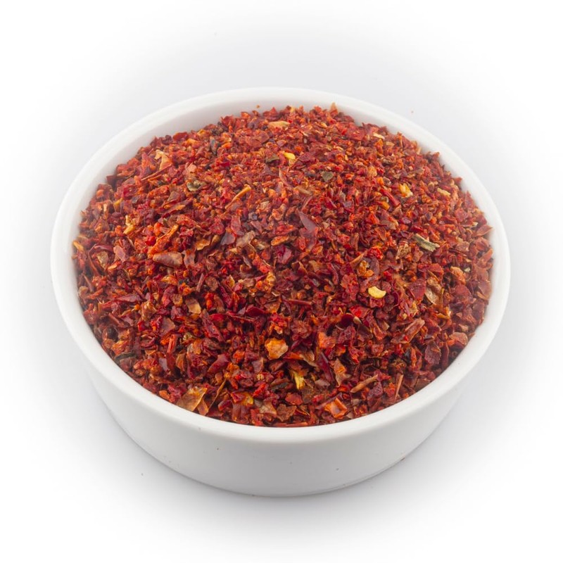 Sweet Red Bell Pepper Flakes. Amazing Quality - 100g