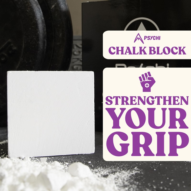 Psychi x8 Chalk Block for Crossfit Rock Climbing Bouldering Gym
