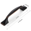 Ravinte 10 Pack Cabinet Handles Oil Rubbed Bronze Cabinet Pulls