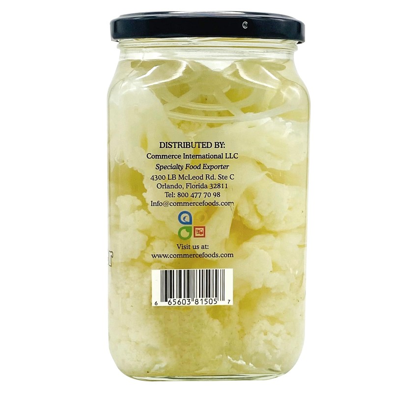 Eastern Feast - Pickled Cauliflower in Brine, 28 oz (825g)