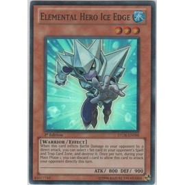 Yu-Gi-Oh! - Elemental Hero Ice Edge (STOR-EN098) - Storm of Ragnarok - Unlimited Edition - Super Rare