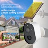 Smart Spotlight,Solar Power Smart Spotlight Surveillance WiFi Camera Wireless Outdoor