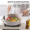 Country Kitchen Non-Stick Cast Aluminum Cookware Set - Durable Kitchen