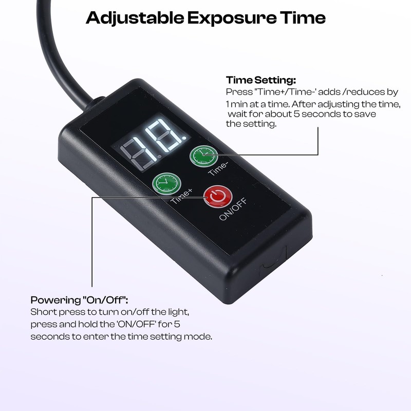 Caydo 50W LED UV Screen Printing Light, Exposure Unit for