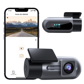 AILRINNI WiFi Car Dash Cam FHD 1080P: Mini Dash Cam, APP Control, Super Night Vision, G-Sensor, WDR, Parking Monitor, 24 Hours Parking Mode Support, 64G MAX
