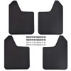 XUKEY 4pcs Set Universal Mud Flaps for Car Pickup SUV