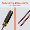 6 PCS 15.7 Inch Long Screwdriver, Long Screwdrivers Set 3