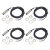 4 Set Inductive Proximity Switch 12mm Dia NPN DC 3