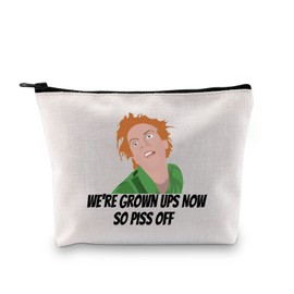 Snot Face Drop Deadfred Inspired Makeup Bag 90s Movie Fans Gift We’re Grown Ups Now So Piss Off Zipper Pouch (Now So Piss Off ku)