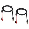 HCFeng Cable BNC a pinzas de cocodrilo BNC doble cable
