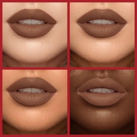 Arousar Matte Lip Liner, Highly Pigmented Natural Lip Makeup, Moisturizing and Comfortable Outlined Lip, Long Lasting and Smooth Ultra Fine 5-NUDE