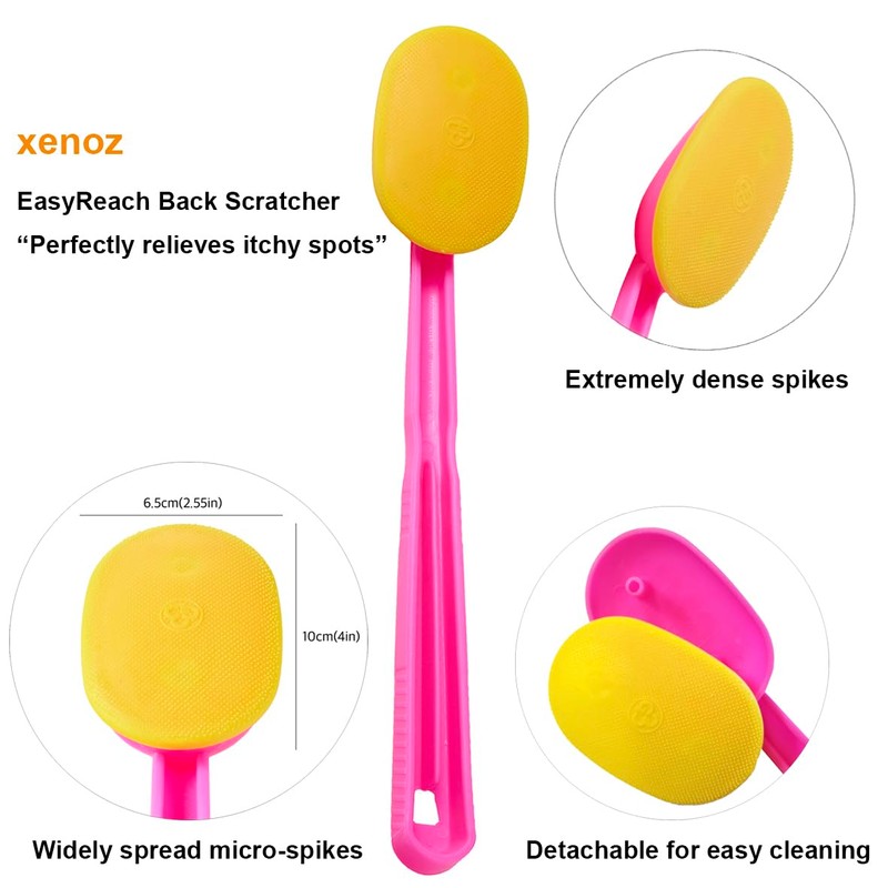 xenoz EasyReach Back Scratcher & Massager – Ergonomic Itch Relief