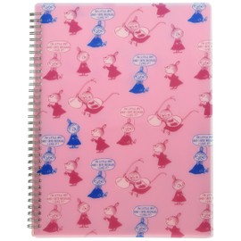 Sunstar Stationery Moomin Ring Pocket File, Little My S2133431