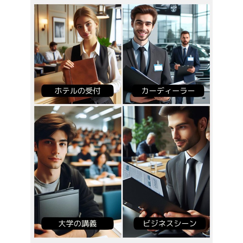 Clipboard A4 Size PU Leather Magnetic, Business School Hotel Dealer