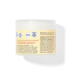 California Baby Calendula Cream | 100% Plant-Based Moisturizer | Lavender Baby Lotion | Face Moisturizer For Dry Skin | Hypoallergenic | 4 oz / 113g