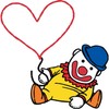 CafePress Clown Heart Caption Memory Keepsake Jewelry Box, 5"x5"x3.75"