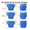 10 Pañales Ecológicos Alva Baby, 10 Insertos De Charcoal