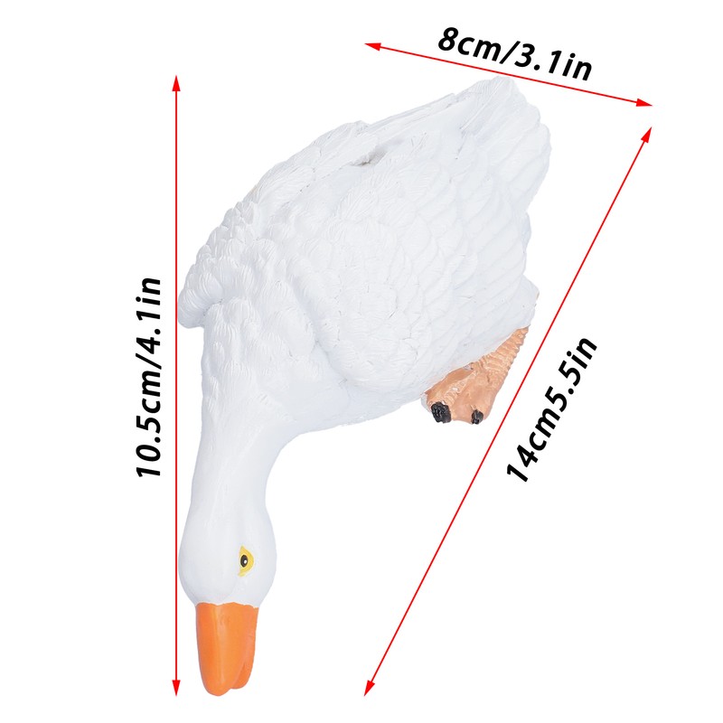 Resin Duck Bonsai Decorations Drinking Duck Landscape Resin Crafts Micro