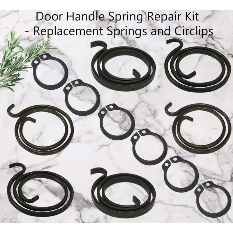 Universal Hardware Door Handle Spring Assortment Kit Replacement Springs with