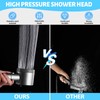 Yuqilin Water-Saving Shower Head, Shower Head with Filter, Five Levels