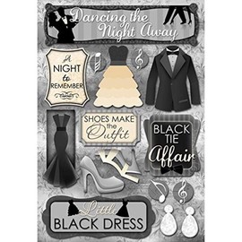 KAREN FOSTER Cardstock Stickers, Dancing The Night Away
