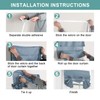 Turquoize Blackout Door Curtain Panel for French Door Curtains Solid