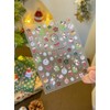 Christmas Nail Art Stickers Decals Christmas Crystal Ball Nail Stickers