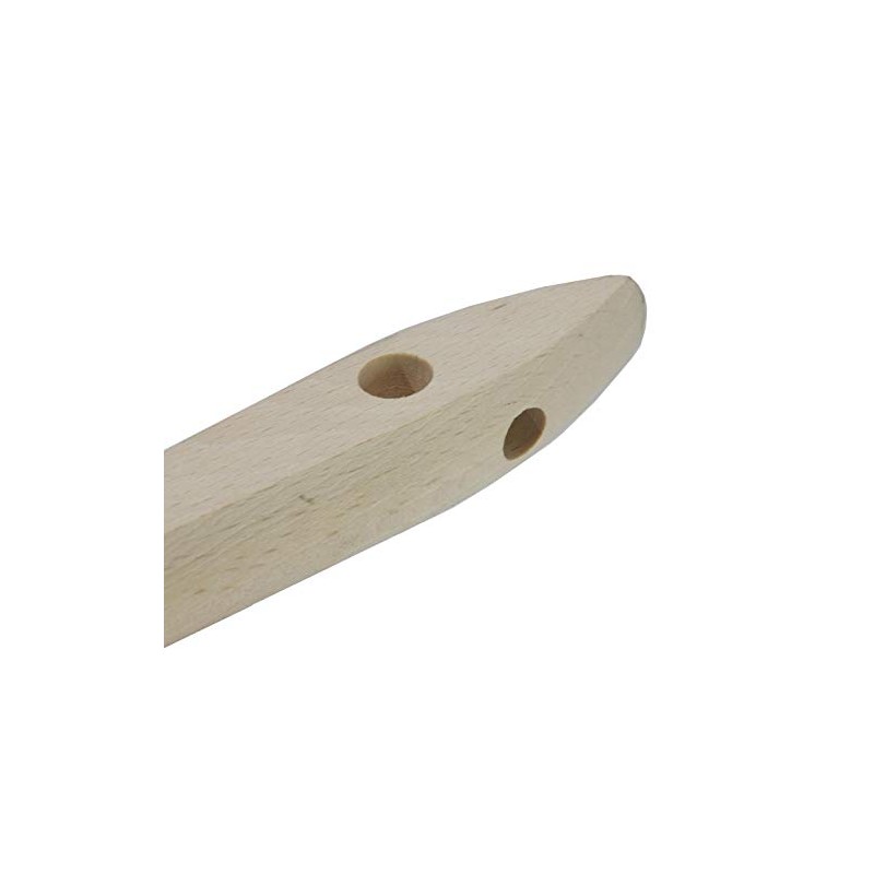 Lessmann Hand Wire Brush Design: 5 Rows, Smooth Steel Wire