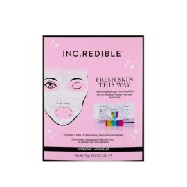INC.redible 3x INCredible Hydrating Face Mask Women’s Anti Aging Set Of 3 Masks Hydrantant