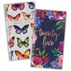2025 Diary Slim Week to View Fashion soft padded hardback