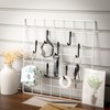Lyrow 40 Pcs J Hook for Wire Shelving Hooks Stainless