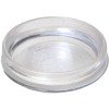 8 x Large Clear Castor Cup Furniture Feet 60 mm