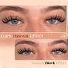 Winifred Brown Lash Clusters Natural Wispy Eyelash Clusters C Curly