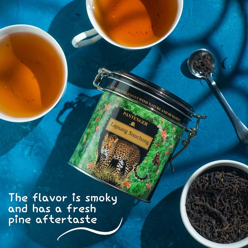Pantenger Lapsang Souchong Loose Leaf Tea. 3 Ounces - 40