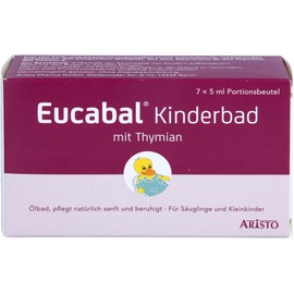 Eucabal Children's Bath with Thyme 7 x 5 ml