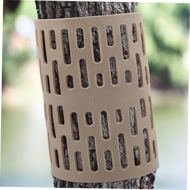 Sosoport 1pcs Tree Trunk Protector Adjustable Plastic Tree Guard Easy