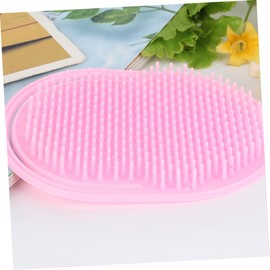 OHPHCALL Scalp Comb Hair Comb Shampoo Brush Scalp Massager Head Massage Tool Self Cleaning Hair Brush for Home Salon (dark)