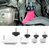4Pcs Vacuum Radiator Fluid Line Clamp Set Pinch Off Line