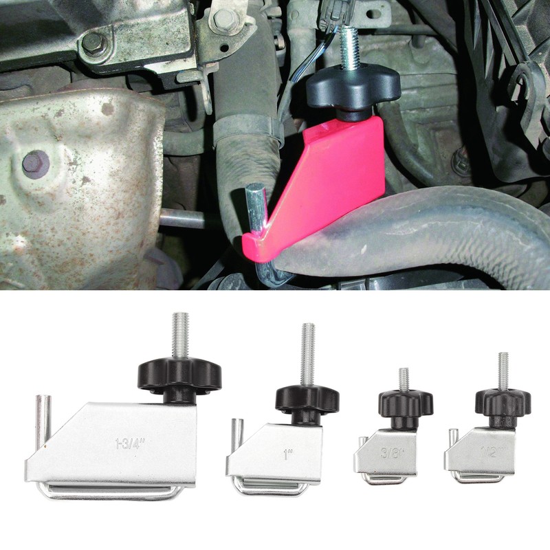 4Pcs Vacuum Radiator Fluid Line Clamp Set Pinch Off Line