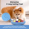 ZOURYNUA Dog Lick Bowl, Non-Slip Dog Slow Feeder Licking Mat