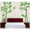 Mebix TRD Sticker Vinil Decorativo De Pared Bosque Bambú Árbol