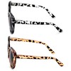 V.W.E. 2 Pairs Women Bifocal Reading Sunglasses Reader Glasses Gradient