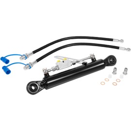 Bonbo Hydraulic Top Link Cat. 1-1 18 1/8” – 26 3/8” with Locking Block and 2 x Hoses，SPH320032 for Tractor Excavators and Class 1& 2 Equipment