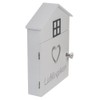 Out of the blue Wooden Key Box, White - 24