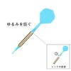 MOCOXYKLXY 100pcs Dart Shaft O-Rings Fits 2BA Size Dart Anti-Slip
