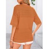 PRETTYGARDEN Women's Short Sleeve Sweater Tops 2025 Spring Summer Casual