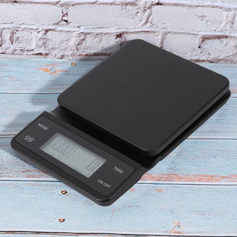 3kg/0.1g Electronic LCD Digital Kitchen Food Scale Drip Coffee Weighing