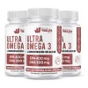 Pack 3 Frascos Ultra Omega 3 Nutrientes Vidalabs México 300