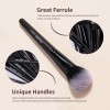18 Set De Brochas Para Maquillaje Profesional estuche caja Color