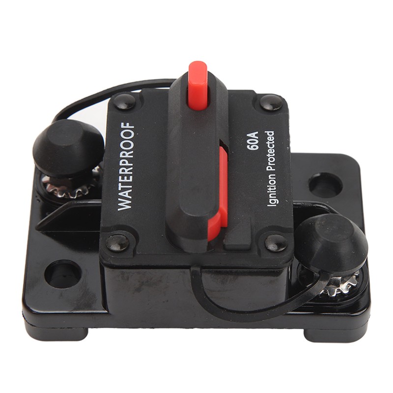 Car Audio Circuit Breaker 12V Waterproof Manual Reset with Fuse